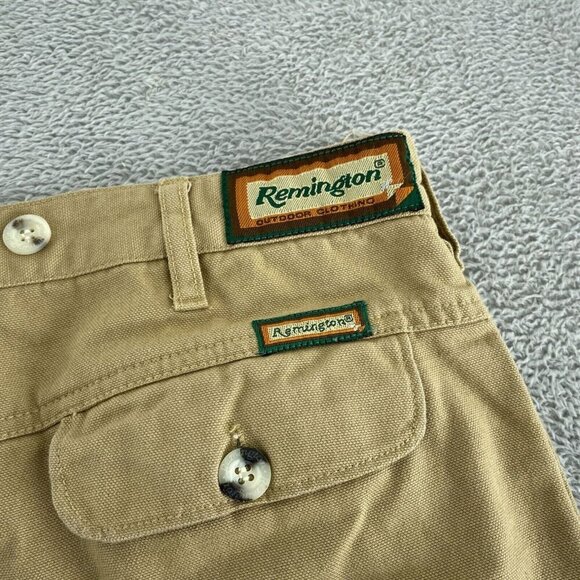 Remington Mens Outdoor Clothing Pants 34 100% Cotton Shell & Polyester 5421 - Picture 4 of 10